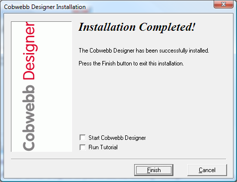 CPPD Designer Installer - Installation Complete