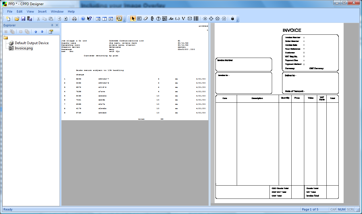 Import Overlay