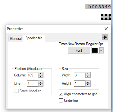 Page Selection Equal To